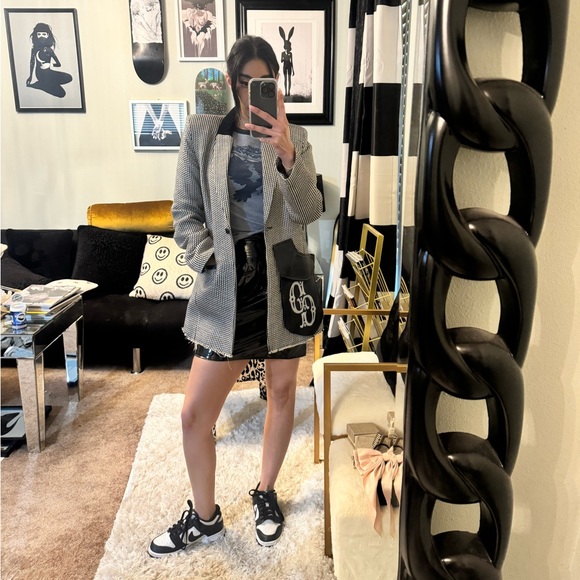 🚫SOLD🚫DYLANLEX DYLAN LEX BLAZER HOUNDSTOOTH M - Picture 8 of 11